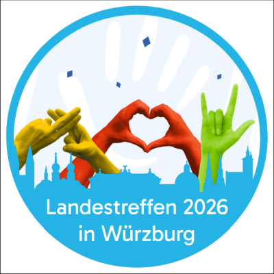 Landestreffen Logo 2026 Wurzburg